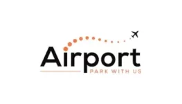 Airport park with us brand logo