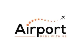 Airport park with us brand logo