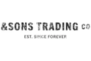 &Sons Coupon Code – 20% Off Orders